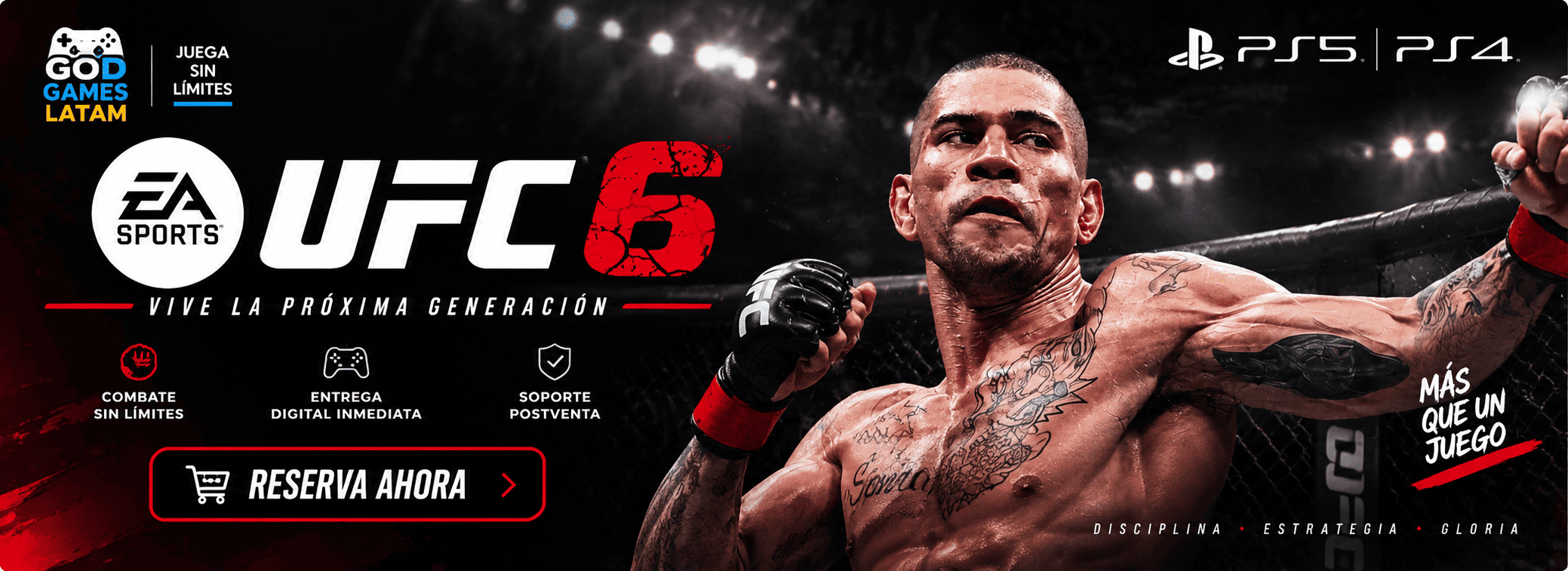 Arte promocional de UFC 6
