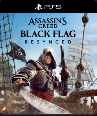 Portada del juego Assassin's Creed Black Flag Resynced