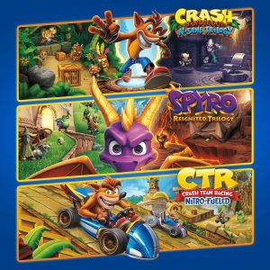 Portada del juego Crash™ + Spyro™ Triple Play Bundle PS4