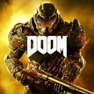 Portada del juego DOOM PS4 (tr)
