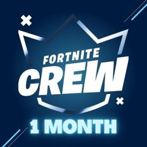 Portada del juego Fortnite Crew 1 M subscriptions