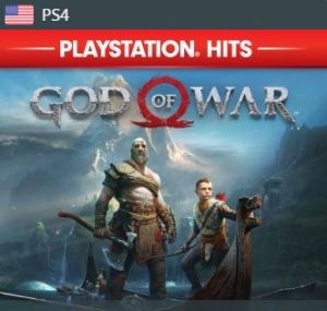 Portada del juego God of War PS4