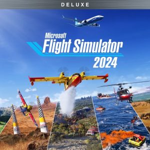 Portada del juego Microsoft Flight Simulator 2024 - Deluxe Edition