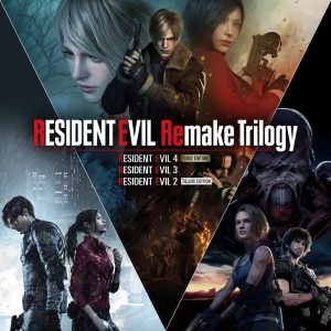 Portada del juego Resident Evil Remake Trilogy
