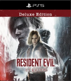 Portada del juego Resident Evil Requiem Deluxe Edition