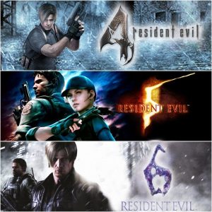 Portada del juego Resident Evil Triple Pack