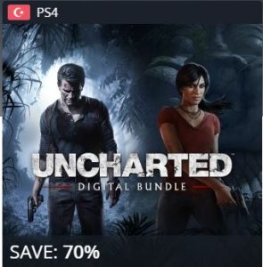Portada del juego UNCHARTED 4: A Thief’s End and UNCHARTED Ps4