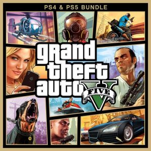 Portada del juego Grand Theft Auto V PS4-PS5